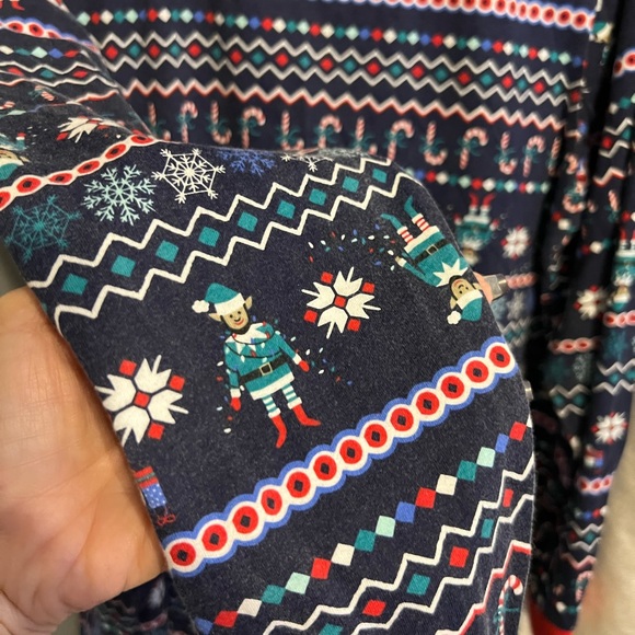 JoeBoxer Elf Christmas Holiday Men’s 2 pc Pajamas - Picture 3 of 4